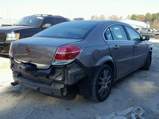 1G8ZS57N17F169753 - 2007 SATURN AURA XE TAN photo 4