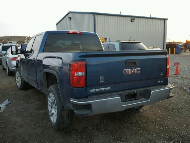 3GTU2MEC0HG173370 - 2017 GMC SIERRA K15 BLUE photo 3