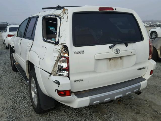 JTEZU17R448013939 - 2004 TOYOTA 4RUNNER LI WHITE photo 3