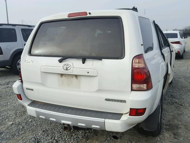 JTEZU17R448013939 - 2004 TOYOTA 4RUNNER LI WHITE photo 4