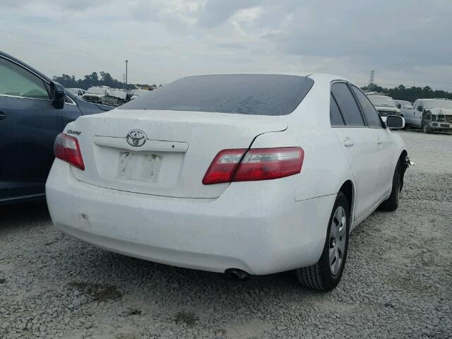 4T4BE46K59R052080 - 2009 TOYOTA CAMRY BASE WHITE photo 4