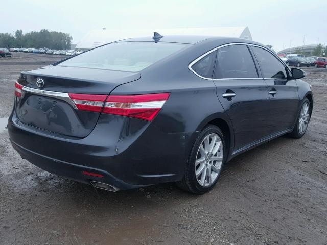 4T1BK1EB4DU014836 - 2013 TOYOTA AVALON BAS BLACK photo 4
