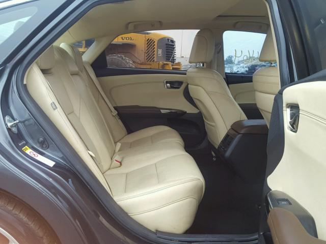 4T1BK1EB4DU014836 - 2013 TOYOTA AVALON BAS BLACK photo 6