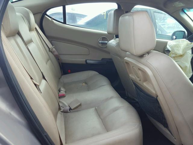 2G2WP552561180980 - 2006 PONTIAC GRAND PRIX თაფლისფერი ფოტო 6