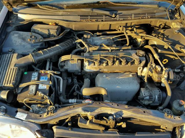 1HGCG3261YA011902 - 2000 HONDA ACCORD LX BLUE photo 7