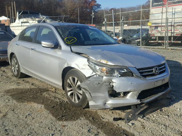 1HGCR2F37DA111016 - 2013 HONDA ACCORD LX SILVER photo 1