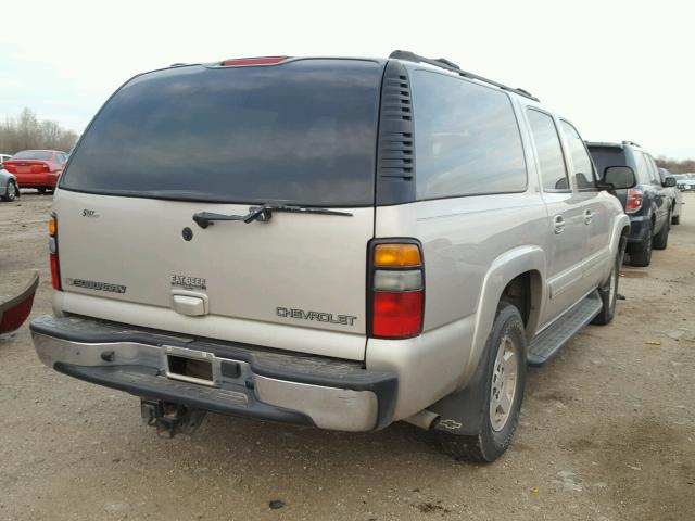 1GNFK16Z54J330725 - 2004 CHEVROLET SUBURBAN K SILVER photo 4