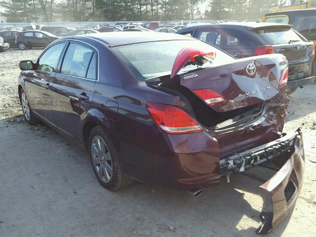 4T1BK36B25U014300 - 2005 TOYOTA AVALON XL BURGUNDY photo 3