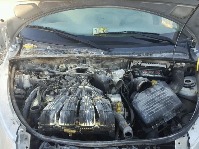 3C3AY55E75T605551 - 2005 CHRYSLER PT CRUISER SILVER photo 7