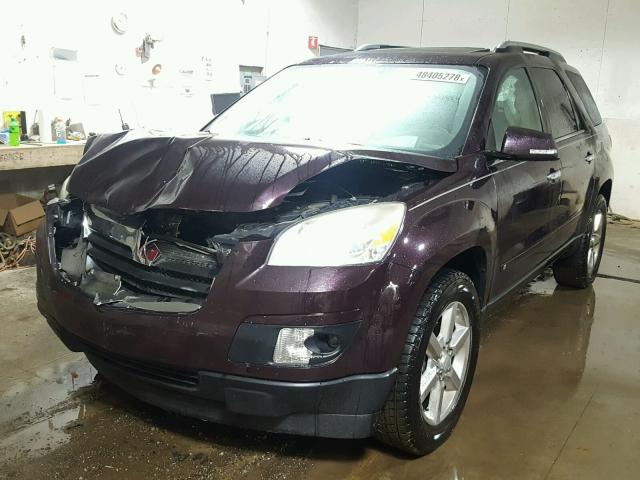 5GZER33758J130298 - 2008 SATURN OUTLOOK XR Bənövşəyi foto 2