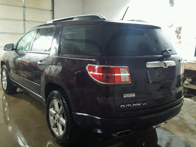 5GZER33758J130298 - 2008 SATURN OUTLOOK XR Bənövşəyi foto 3