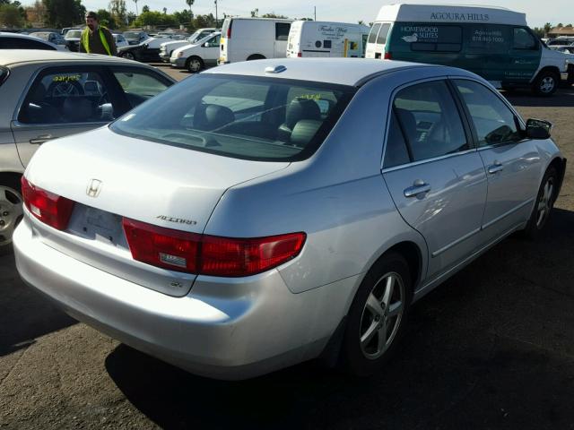 1HGCM56825A176000 - 2005 HONDA ACCORD EX SILVER photo 4