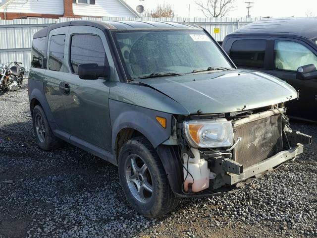 5J6YH28335L016375 - 2005 HONDA ELEMENT LX GREEN photo 1