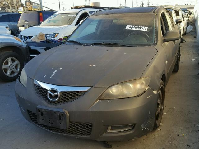 JM1BK12GX71747080 - 2007 MAZDA 3 I GRAY photo 2