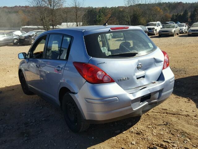 3N1BC13E89L423201 - 2009 NISSAN VERSA S SILVER photo 3