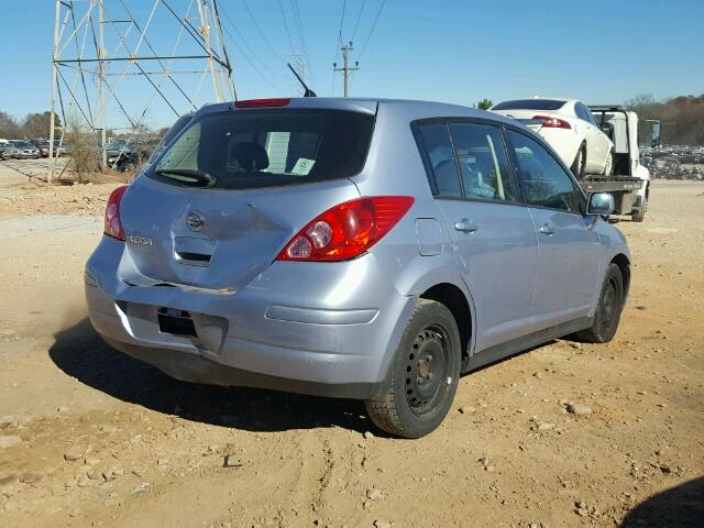 3N1BC13E89L423201 - 2009 NISSAN VERSA S SILVER photo 4