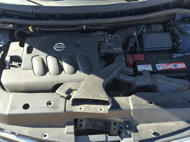 3N1BC13E89L423201 - 2009 NISSAN VERSA S SILVER photo 7