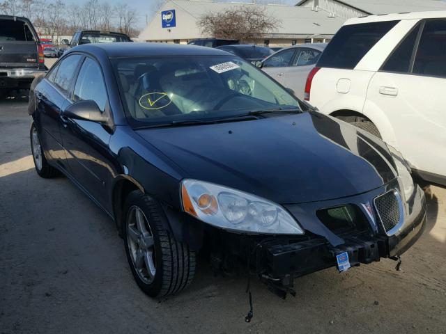 1G2ZG58N074253939 - 2007 PONTIAC G6 BASE BLACK photo 1