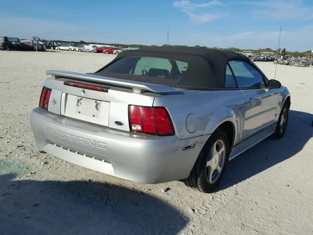 1FAFP44461F217745 - 2001 FORD MUSTANG SILVER photo 4