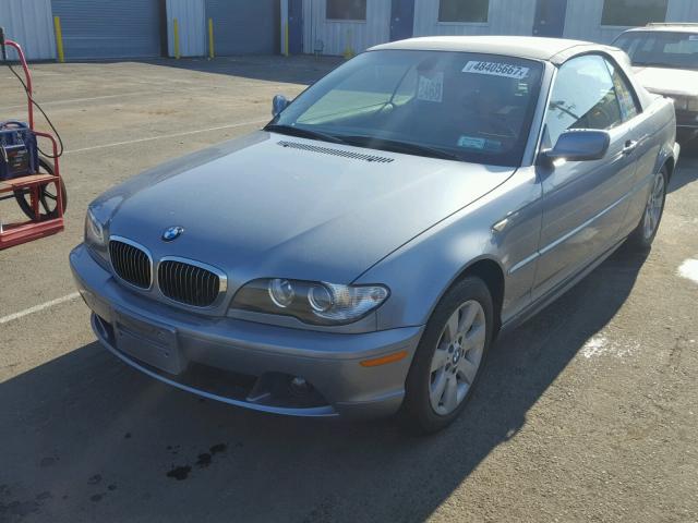 WBABW33416PX86203 - 2006 BMW 325 CI GRAY photo 2