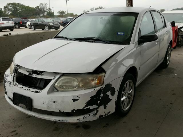 1G8AJ55FX6Z153009 - 2006 SATURN ION LEVEL WHITE photo 2