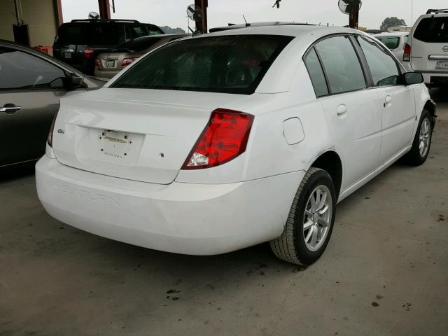 1G8AJ55FX6Z153009 - 2006 SATURN ION LEVEL WHITE photo 4