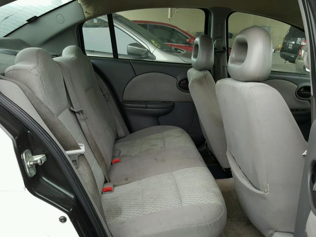 1G8AJ55FX6Z153009 - 2006 SATURN ION LEVEL WHITE photo 6