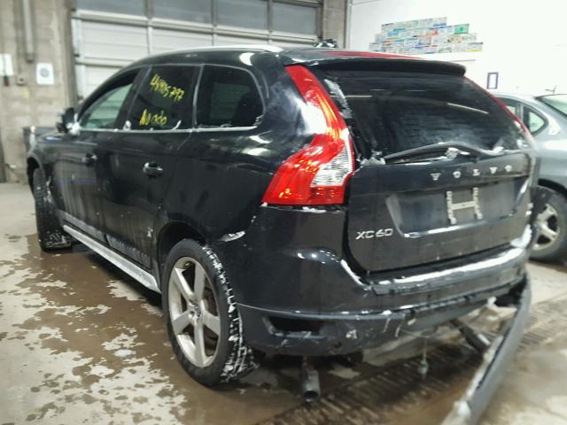 YV4902DZ3D2427417 - 2013 VOLVO XC60 T6 BLACK photo 3