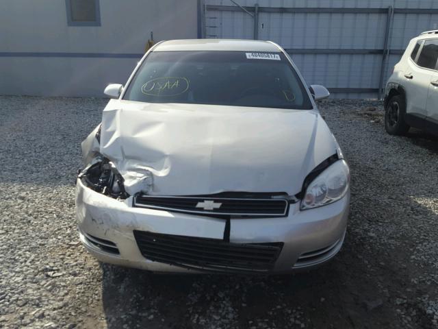 2G1WB58K179406093 - 2007 CHEVROLET IMPALA LS SILVER photo 9