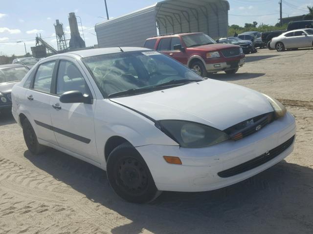 1FAFP33P24W189596 - 2004 FORD FOCUS LX WHITE photo 1