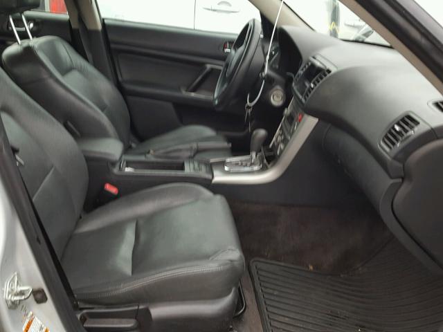 4S4BP61C357385323 - 2005 SUBARU LEGACY OUT GRAY photo 5