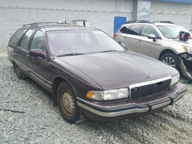 1G4BR82P9SR419207 - 1995 BUICK ROADMASTER MAROON photo 1