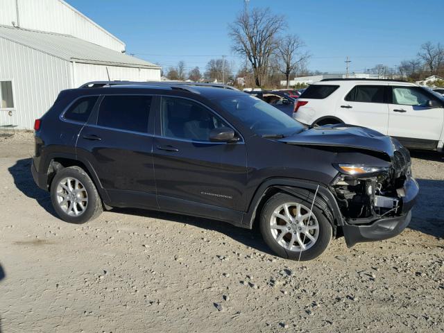 1C4PJLCB8GW291946 - 2016 JEEP CHEROKEE L GRAY photo 9