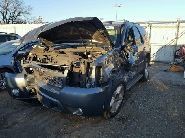 1GNFK13038J166967 - 2008 CHEVROLET TAHOE K150 GRAY photo 2