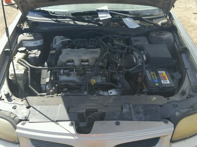 1G3NG52M4X6317186 - 1999 OLDSMOBILE CUTLASS GL თაფლისფერი ფოტო 7