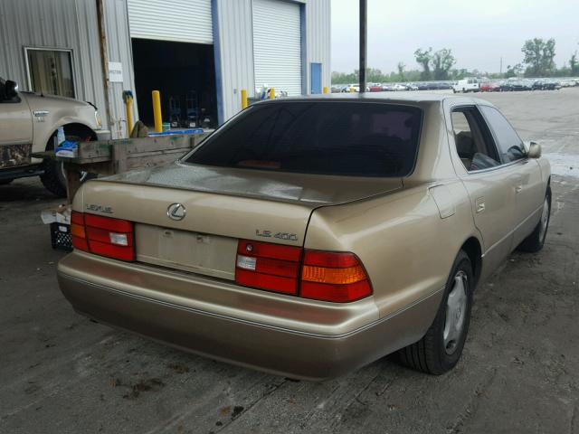 JT8BH28F3X0158041 - 1999 LEXUS LS 400 GOLD photo 4