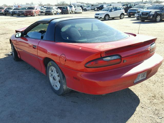 2G1FP22S3S2168886 - 1995 CHEVROLET CAMARO RED photo 3