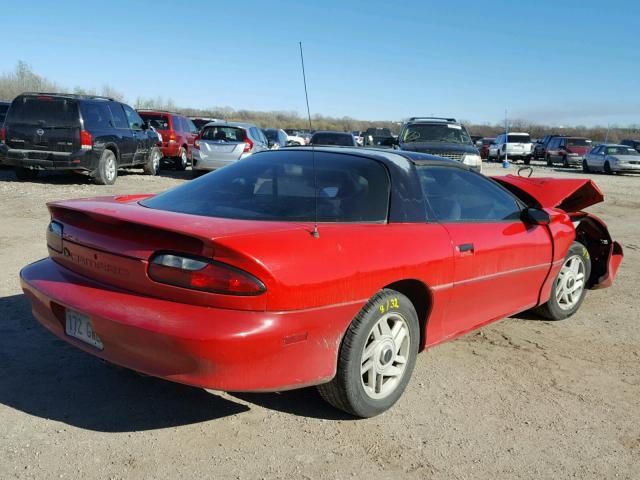 2G1FP22S3S2168886 - 1995 CHEVROLET CAMARO RED photo 4