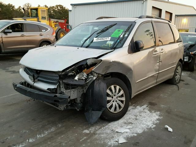 5TDZA23C14S154984 - 2004 TOYOTA SIENNA CE GRAY photo 2