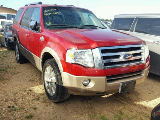 1FMJU1H50EEF16377 - 2014 FORD EXPEDITION MAROON photo 1