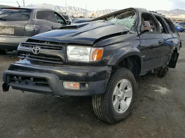 JT3HN86R320388096 - 2002 TOYOTA 4RUNNER SR BLACK photo 2