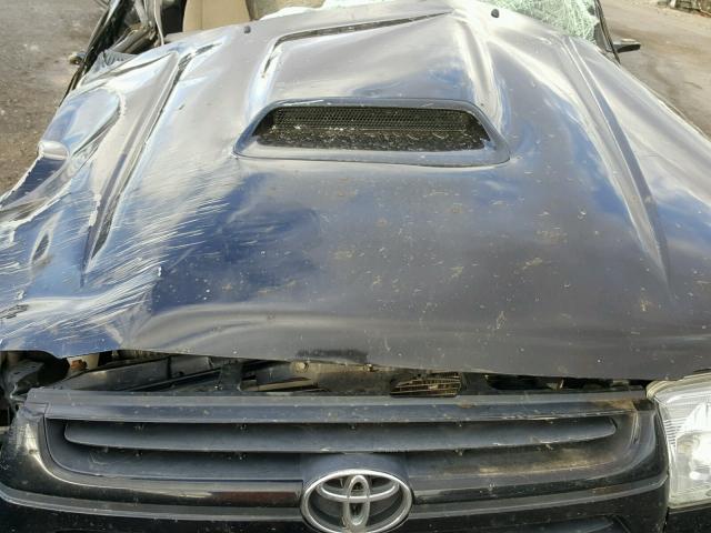 JT3HN86R320388096 - 2002 TOYOTA 4RUNNER SR BLACK photo 7