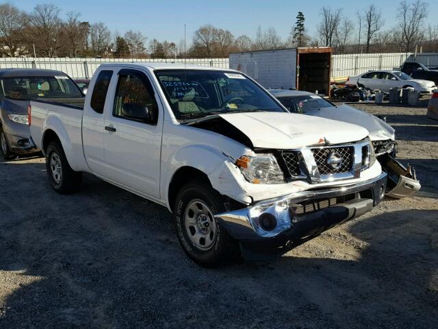 1N6BD0CT7AC435534 - 2010 NISSAN FRONTIER K WHITE photo 1