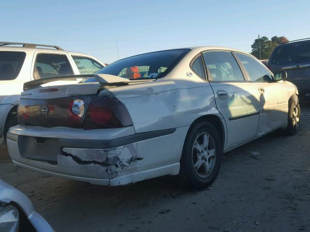 2G1WH52K839390279 - 2003 CHEVROLET IMPALA LS WHITE photo 4