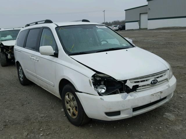 KNDMB233186216803 - 2008 KIA SEDONA EX WHITE photo 1