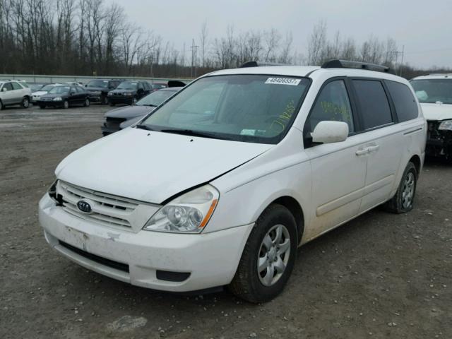 KNDMB233186216803 - 2008 KIA SEDONA EX WHITE photo 2