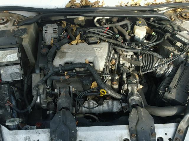 2G1WF55E819226975 - 2001 CHEVROLET IMPALA SILVER photo 7