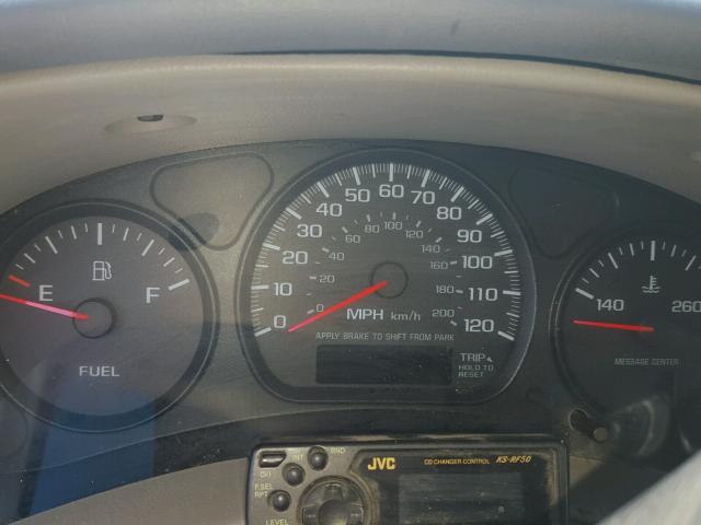 2G1WF55E819226975 - 2001 CHEVROLET IMPALA SILVER photo 8