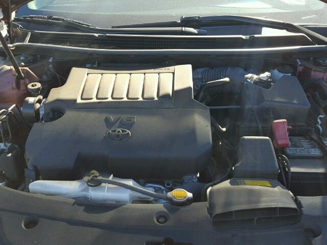 4T1BK1EB7EU079794 - 2014 TOYOTA AVALON BAS 栗色 照片 7