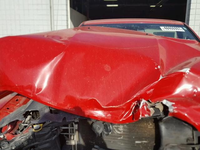 1D7RV1CT8AS171904 - 2010 DODGE RAM 1500 RED photo 7